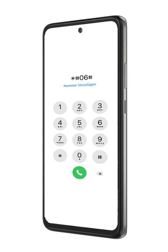 Abfrage IMEI Nummer - Samsung Handy